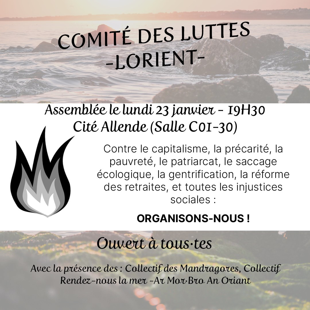 Lorient] Assemblée des luttes » Indymedia Nantes