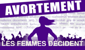Affiche "Avortement: les femmes décident"
