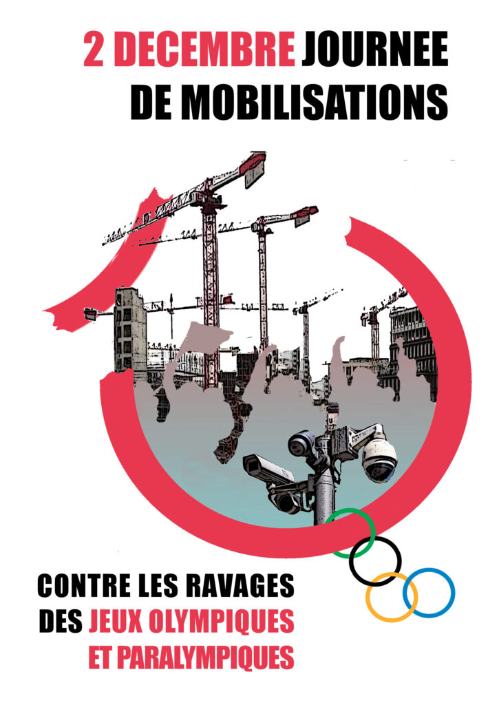 Journée de mobilisations contre les ravages des Jeux Olympiques et Paralympiques